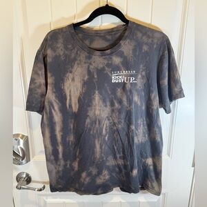Luke Bryan Tour Shirt Custom Bleach Dyed Unisex Medium Tee